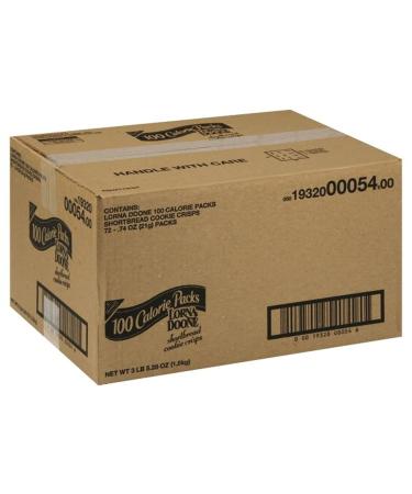 100 Calorie Packs Lorna Doone Shortbread Cookie Crisps - 72 Pack - Buy Online on GoSupps.com