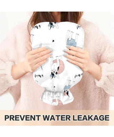 French Bulldog BPA-Free Hot Water Bottle 2L Large Pain Relief Bag for Back Pain & Hot/Cold Therapy - Buy Online on GoSupps.com