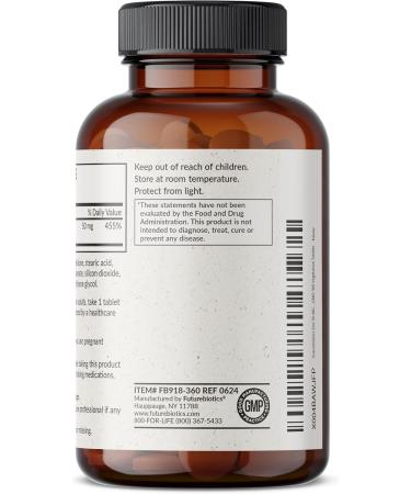 Futurebiotics Zinc 50 MG High Potency 1 Year Supply - Non-GMO 360 Vegetarian Tablets - Buy Online on GoSupps.com