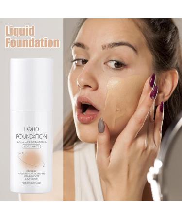 Moisturizing Foundation Makeup Lightweight Liquid Face Foundation Long-Lasting Full Coverage 4.18 Inches Matte Finish Oil Control Concealer For Oily And Dry Skin Types - Buy Online on GoSupps.com