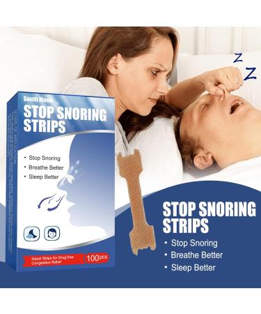 Snoring Nasal Strips for Easy Breathing and Stress Relief | Nighttime Congestion Relief - Buy Online on GoSupps.com