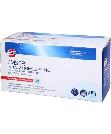 Buy Emser Inhalation Ampoules 60 St - Premium Respiratory Relief | International Shipping Available - Buy Online on GoSupps.com
