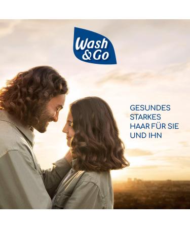 Buy Wash & Go 2in1 Shampoo & Conditioner Classic 400ml - Daily Hair Care for Clean Strong & Healthy Hair - Free International Shipping - Buy Online on GoSupps.com