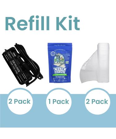 Super Duty Arrays Foot Detox Refill Kit with 2 Stronger Arrays  Celtic Sea Salt  Vital Mineral Blend - 1/4 Lb. Bag - Buy Online on GoSupps.com