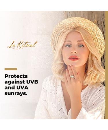 Luxury Sunscreen Anti-Aging 50 SPF | Paraben-Free UVB/UVA Booster for Sensitive & Acne-Prone Skin - Buy Online on GoSupps.com