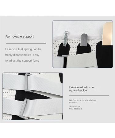 Back Support Back Brace Lumbar Support Widen Steel Keel Waist Back Brace Spine Support Lumbar Posture Corrector Belt Back Support Belt(Black X-Large) X-Large Black - Buy Online on GoSupps.com