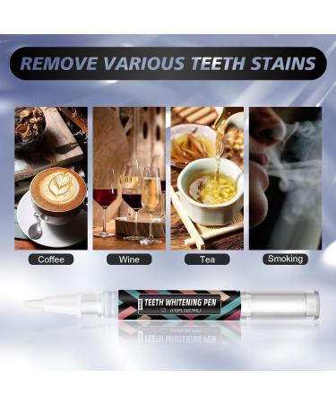 Teeth Whitening Pen Gel Kit - Painless No Sensitivity Travel-Friendly | Results in 2 Weeks - Easy Home Use - Buy Online on GoSupps.com