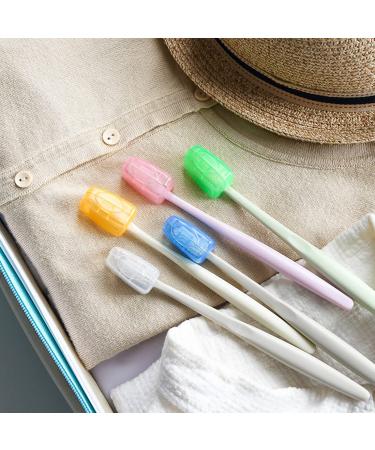 12 Pack Toothbrush Head Covers | Plastic Clip Caps for Travel & Home Protection - Buy Online on GoSupps.com