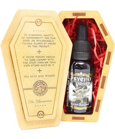 Psycho Juice Killer Millions Capsaicin Extract with Wooden Coffin Dark Arts Collection - Buy Online on GoSupps.com