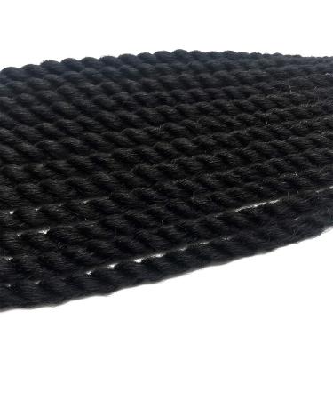 Coolbers 6 Packs Havana Mambo Twist Crochet Braids - 18 Inch Kanecalon Jumbo Twist Hair Extensions | Bulk 1B Color 6 Pieces - Buy Online on GoSupps.com