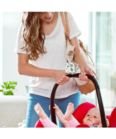 Tonsee Auto Design Keyring & Pacifier Holder - Plush Toy Keychain for Stroller Accessories - Green - Buy Online on GoSupps.com