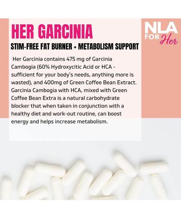 Her Garcinia - 60% HCA Garcinia Cambogia (60 Capsules) - Boost Energy & Lean Body Composition - Buy Online on GoSupps.com