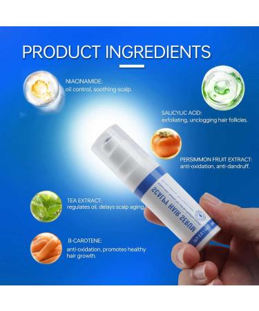  Zasdvn Hair Oil | 15ml Natural Scalp Care Roll-On Liquid Hair Growth Oil | To Restore Thickness And Volume For Men And Women - Buy Online on GoSupps.com