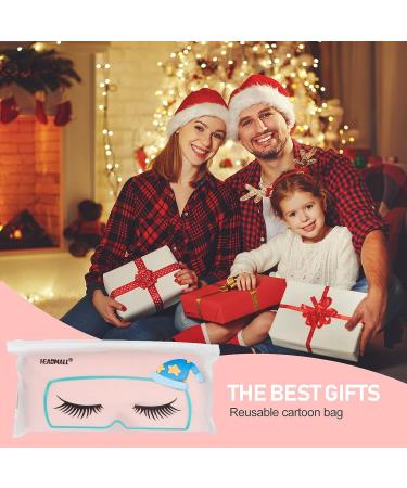 Pink Modal Cotton Sleep Mask for Women - Soft & Comfortable Eye Mask for Sleeping, Napping, and Travel - Buy Online on GoSupps.com