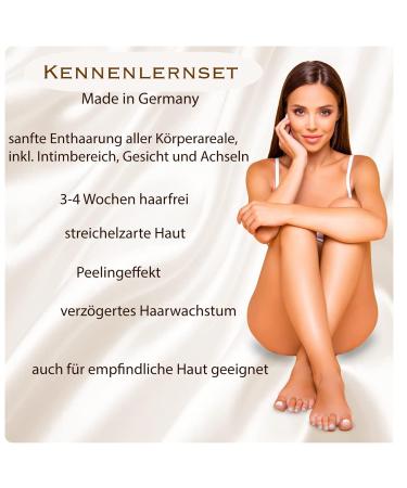 Buy Sugar Paste Sugaring Set - 600g XXL for Hair Removal + 50 Free Fleece Strips - Intimate Face & Body - Buy Online on GoSupps.com
