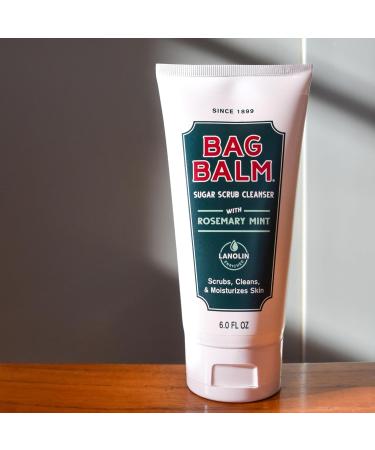 Bag Balm Sugar Scrub Foaming Cleanser with Rosemary and Mint | Pack of 2 - Buy Online on GoSupps.com