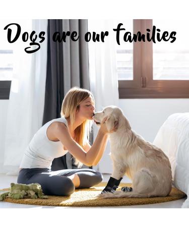 Stripes Waterproof and Anti-Slip Dog Socks for Hardwood Floors Extra Thick Grip Works Prevents Licking Slipping Injuried for Dog Paw Protection(L) - Buy Online on GoSupps.com