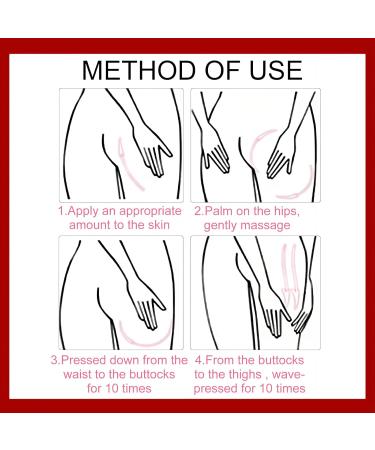 Butt Lifting Cream Buttock Firming Massage Cream Moisturizes Buttock Skin Tightens Buttock Muscles and Shapes Plump Buttocks 60g - Buy Online on GoSupps.com