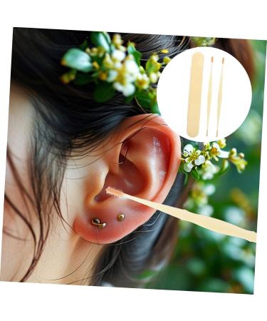 Gogogmee 1Set Dual Head Ear Wax Removal Tool Safe Earpicks for Home Use Reusable Ear Cleaner with Massage Function for Family Ear Care - Buy Online on GoSupps.com