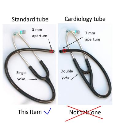Compatible Replacement Tube for Littmann Classic II SE Stethoscopes - 5mm Orange by CardioTubes | International Shipping Available - Buy Online on GoSupps.com