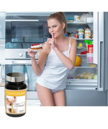 NUTRIEXPERT - CHITOSAN - Absorbs Sugars and Fats - Reduces Appetite - Promotes Slimming - Vegetable Capsules - Pack of 3 Products - Buy Online on GoSupps.com