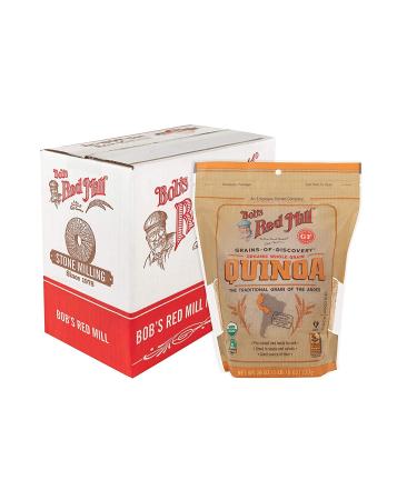 Buy Bob's Red Mill Organic Whole Grain Quinoa - Gluten Free 26 oz (737 g) - Buy Online on GoSupps.com