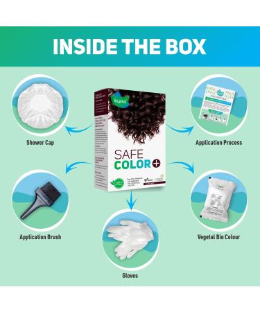 Buy Organic Burgundy Hair Color | Chemical & Allergy Free | 100g - Safe for Men & Women - Buy Online on GoSupps.com