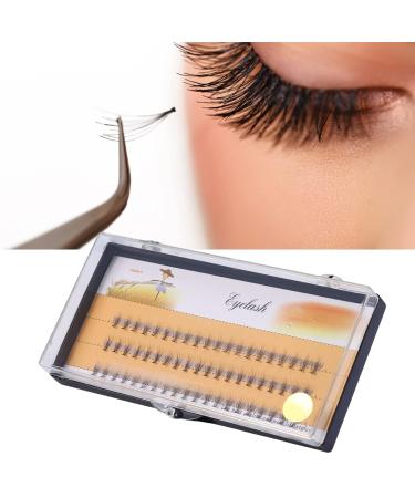 Haofy 3D Volume Artificial Cluster False Eyelashes - 60 Pieces Per Tray Lengths 6mm to 14mm Premium Extensions for Women - Buy Online on GoSupps.com