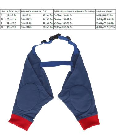 Front Leg Dog Leg Joint Sleeve Elastic Breathable Highly Elastic Breathable Lick Proof Canine Elbow Protector (L) - Buy Online on GoSupps.com