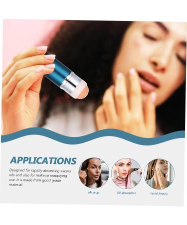 Didiseaon Volcanic Stone Oil-absorbing Ball Powder Puff Oily Small Noodles medium Blue - Buy Online on GoSupps.com