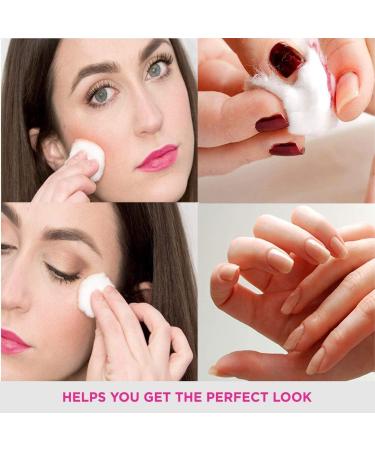 Buy Sainio Cotton Balls - Eye Face Makeup & Nail Paint Remover (Pack of 50) | International Shipping Available - Buy Online on GoSupps.com