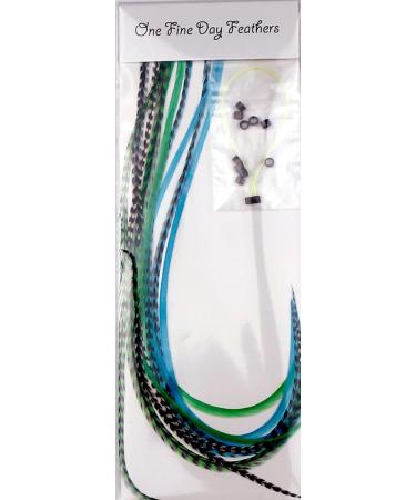Valley Real Feather Hair Extensions - Pack of 10 Feathers | Shop Now - Buy Online on GoSupps.com