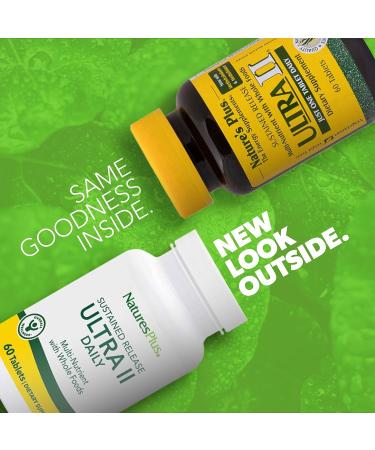 NaturesPlus Ultra II Multivitamin Sustained Release - 60 Vegetarian Tablets - Buy Online on GoSupps.com