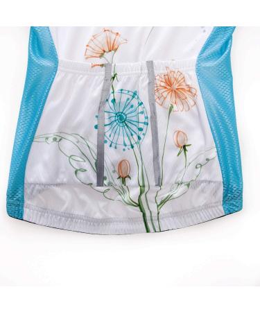 JPOJPO Women's Summer Cycling Jersey - Short Sleeve Bike Shirt for Road Cycling - Size L - Buy Online on GoSupps.com