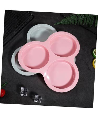 Alipis 2 Pcs Cake Mold (1 Blue + 1 Pink) Paper Cups Cake Pan Pancake Molds Cake Puck Mold Bakeware Pancakes - Buy Online on GoSupps.com
