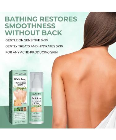 Tea Tree Oil Spray with 2% Salicylic Acid - Herbal Body Acne Treatment for Teens - Buy Online on GoSupps.com