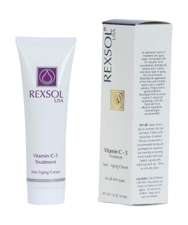 REXSOL 5% Vitamin C Treatment Anti-aging Cream. (54 ml / 1.8 fl oz)