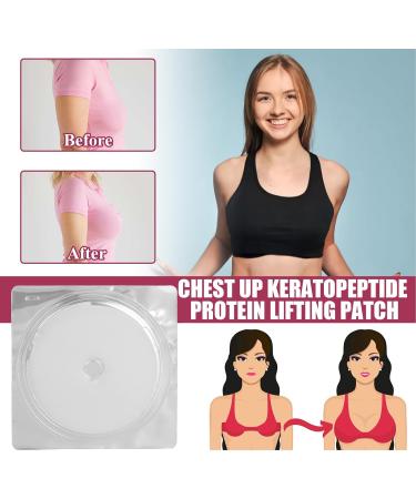 Silicone Chest Lift Pads Wrinkle Reduction Bust Enhancement Elastic and Firming Improve Curves Attractive Looking Easy to Use - Buy Online on GoSupps.com