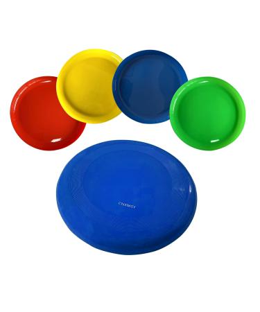 CNXMSY 9 Inch Sport Flying Disc,Outdoor Activity for Kids and Teenagers for Age Over 8,Multi-Colors,Light Weight BLUE