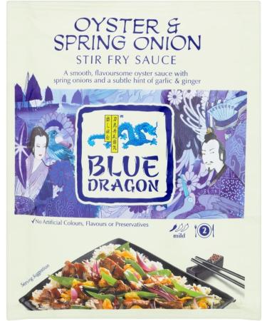 Sauce Mix Bundle which Contains Blue Dragon Oyster & Spring Onion Stir Fry Sauce 120g - Pack of 4 with Grocery List Card - Buy Online on GoSupps.com