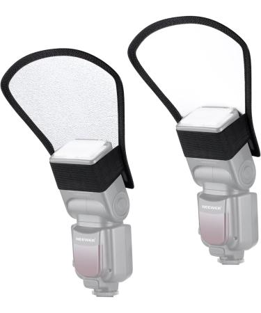 Neewer Camera Speedlite Flash Softbox Diffuser Kit with Bendable White and Silver/White Reflectors - Universal Mount for Nikon Sony - Buy Online on GoSupps.com