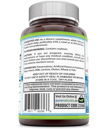 Pure Naturals Calcium with Vitamin D3 220 Softgels for Nerve & Muscle Health, Strong Bones & Immune Support - Buy Online on GoSupps.com