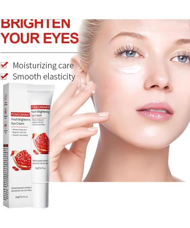 KOAHDE Eye Cream Anti Aging Eye Cream for Dark Circles Anti Wrinkle Pomegranate Eye Cream Eye Cream for Puffy Eyes Hydrating Moisturizer Eye Cream Red Pomegranate Firm and Lifting Eye Cream 20G - Buy Online on GoSupps.com