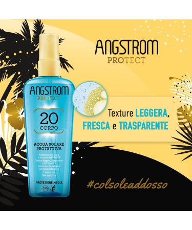 Perrigo Angstrom SPF 20 Sun protection water with photostable UVAUVB sun filter sun spray with moisture and inflammation water and sweat resistant dermatologically tested 140 ml - Buy Online on GoSupps.com