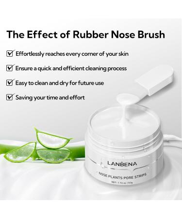 Lanbena Pore Strips - 100 Nose Strips for Blackhead Removal | Effective & Easy to Use | International Shipping Available - Buy Online on GoSupps.com