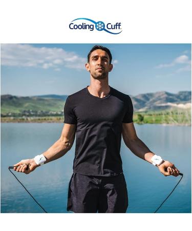 Body Cooling Wristband | Rapidly Lower Body Temperature | Stop Sweating | Workout Recovery | Heat Intolerance Relief - Buy Online on GoSupps.com