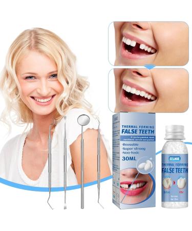 IjhyGD DIY Denture Kit Create Your Own Provisional Teeth Set Polymorph Tooth Repair & Cleaning Included | International Shipping Available - Buy Online on GoSupps.com