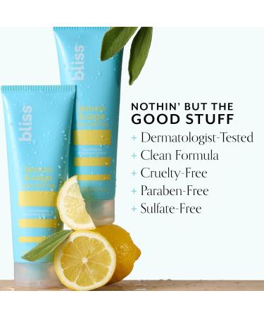 Bliss Lemon & Sage Scented Trio - Lemon & Sage Body Butter Body Scrub and Body Wash - Daily Use Skincare - Clean Vegan Cruelty-Free - Buy Online on GoSupps.com