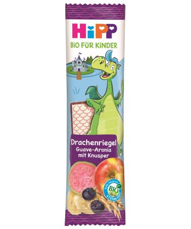 Hipp Children's Food Children's Organic Snack Products Dragon Bars Pack of 18 (18 x 30 g) - Buy Online on GoSupps.com