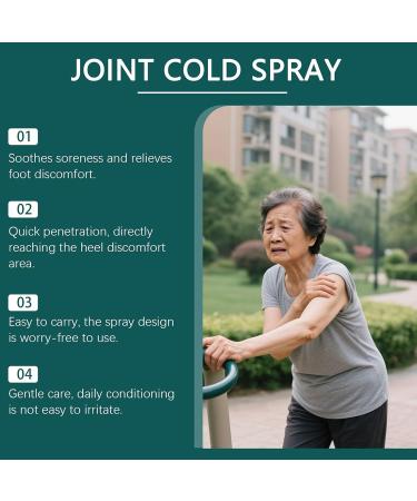  G n rique Leg Spray - 30ml Relief Cooling Solution for Professionals Cold Compress Quick Soothing Effect with Light and Easy Application Body Care for Back - Buy Online on GoSupps.com